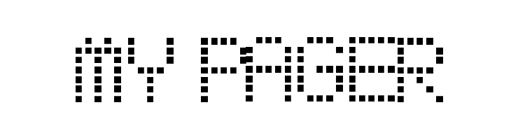 My Pager  font caratteri gratis