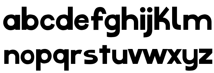My Pretty Cutie Font LOWERCASE
