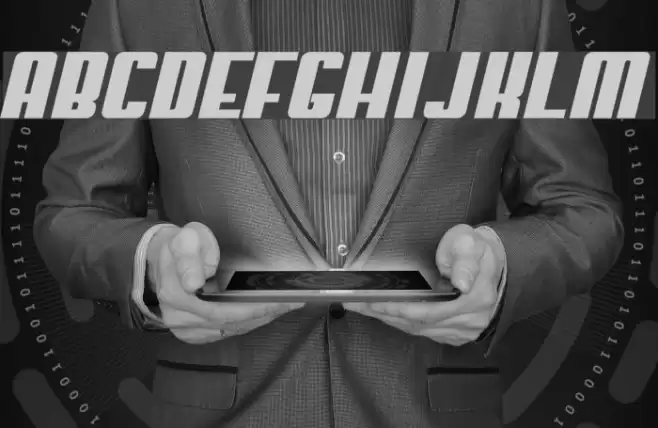 My Puma Oblique Font examples