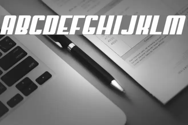 My Puma Oblique Font examples