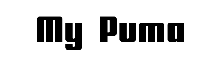 puma font free