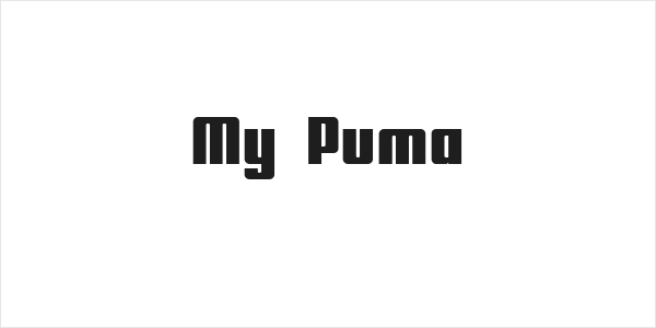 My Puma Logo