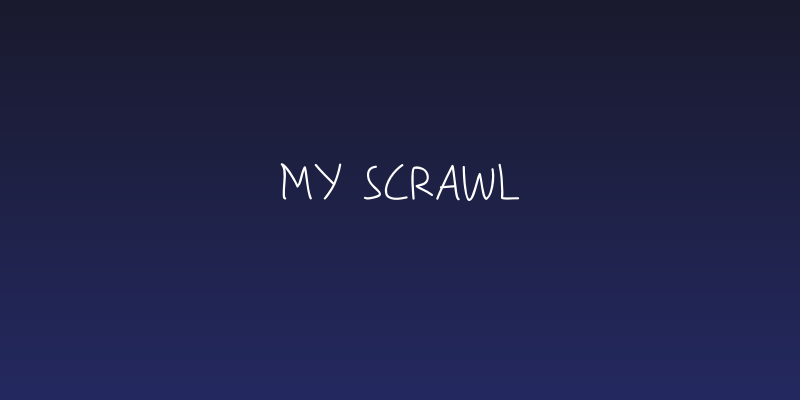 My Scrawl Social Header