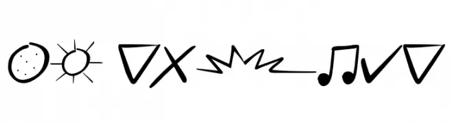 My Shapes  Frei Schriftart Herunterladen