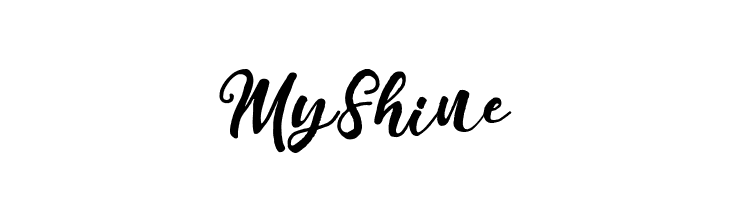 My Shine Font - FFonts.net