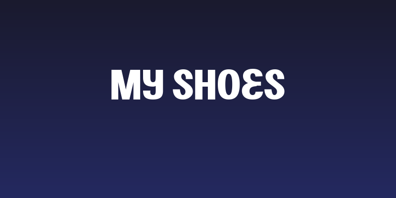 My Shoes Social Header