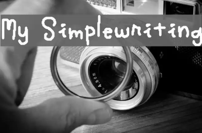 My Simplewriting Example 1