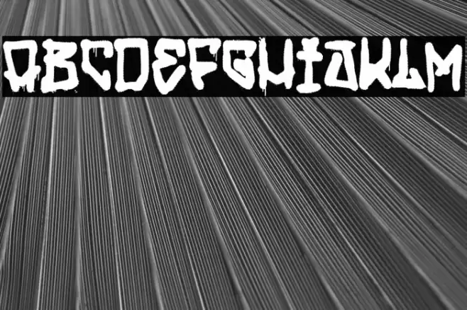 My Street My Rules Font examples