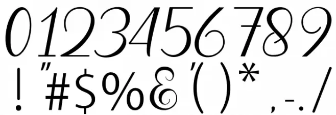 My Sunshine Font OTHER CHARS