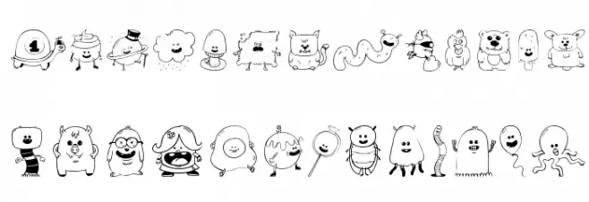 My Sweet Sunshine Font UPPERCASE