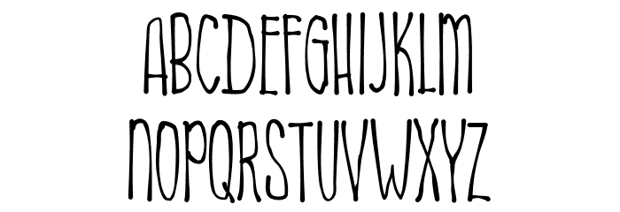 My Sweety Regular Font UPPERCASE