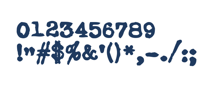 My Underwood Pro Bold Other Characters