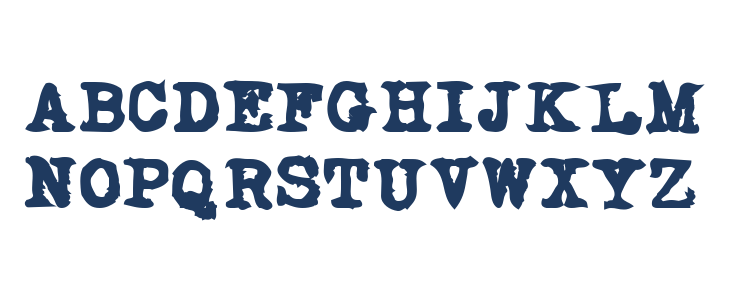 My Underwood Pro Bold Uppercase