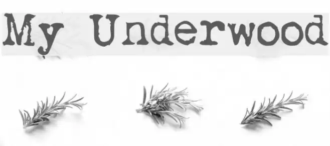 My Underwood Fuentes examples