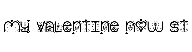 My Valentine Now St  font caratteri gratis