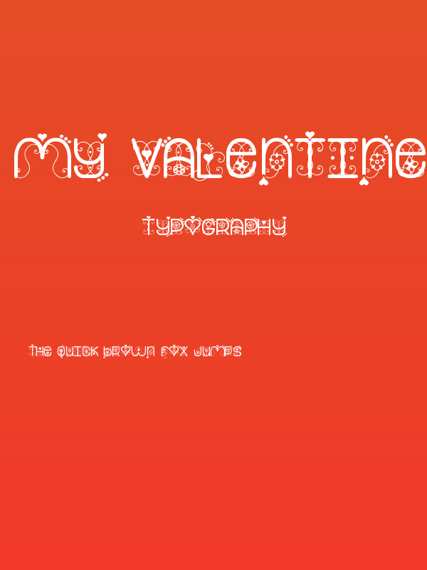 My Valentine Now St Poster