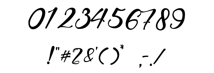My Valentine - Personal Use Font OTHER CHARS