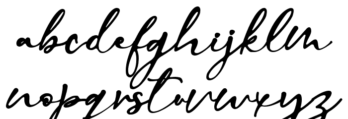 My Valentine - Personal Use Font LOWERCASE