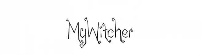 My Witcher  Free Fonts Download