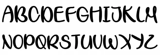 My Yellow Car Regular Schriftart Groß