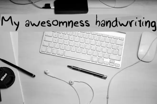 My awesomness handwriting Fuentes examples