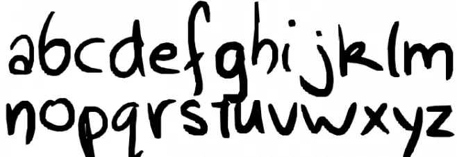 My awesomness handwriting Fuentes MINÚSCULAS
