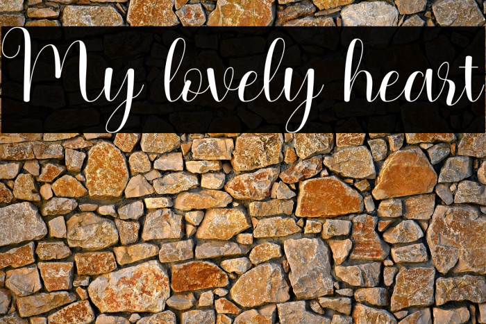 My lovely heart Example 1