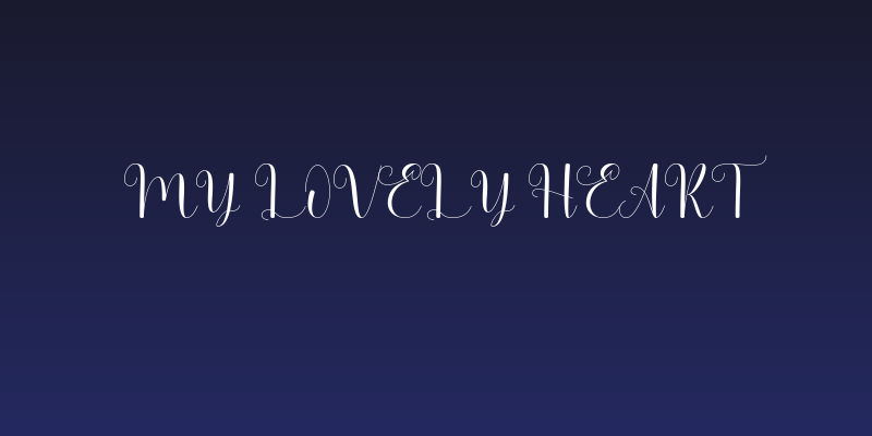 My lovely heart Social Header