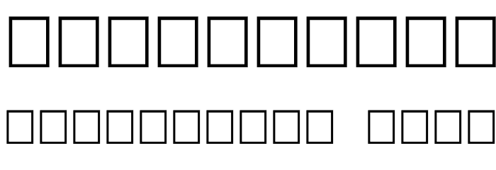 My70sDingOT Font OTHER CHARS