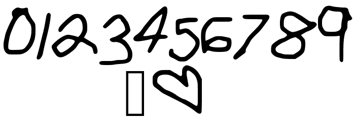 MyBeliefs Font OTHER CHARS