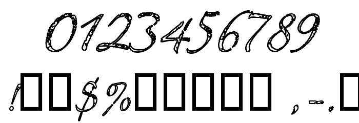 MyBestFriendDEMO Regular Font OTHER CHARS