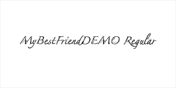 MyBestFriendDEMO Regular Logo