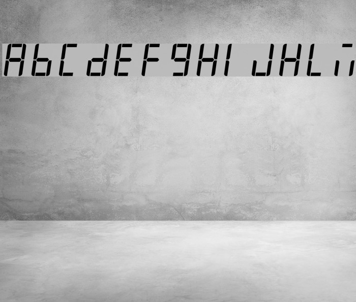 MyBlueRoom Font examples