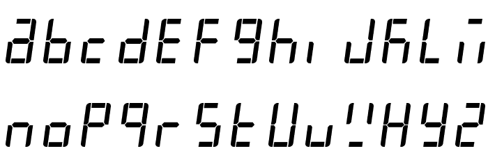 MyBlueRoom Font LOWERCASE