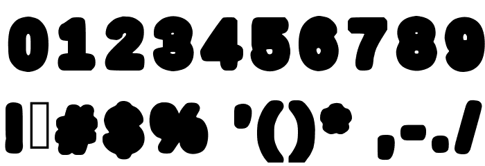 MyBold Medium Font OTHER CHARS