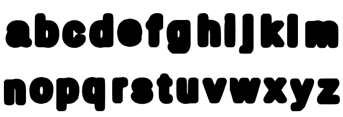 MyBold Medium Font LOWERCASE