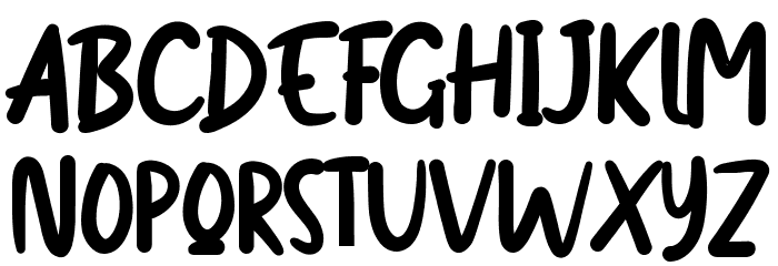 MyBook Font UPPERCASE