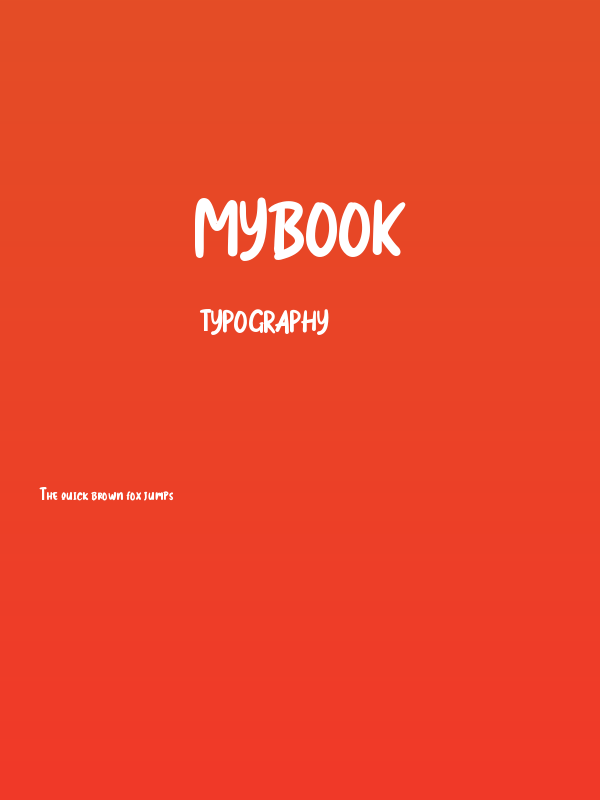 MyBook Poster