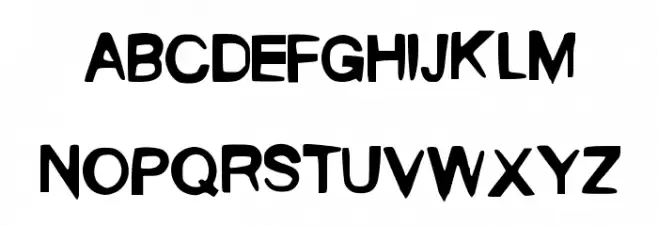 MyDay Font UPPERCASE
