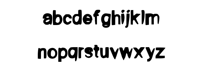 MyDay Font LOWERCASE