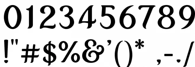 MyFairCody Font OTHER CHARS