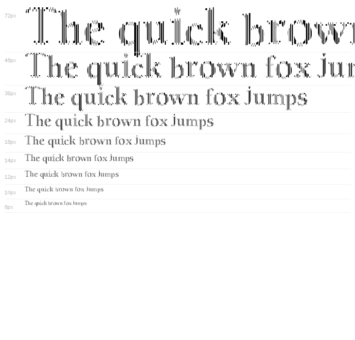 MyFontCode Regular Waterfall