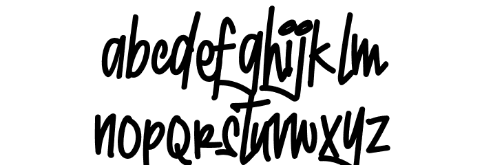 MyFox Font LOWERCASE