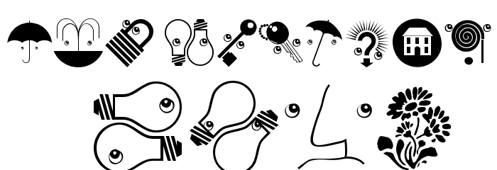 MyFreudsWorld Font OTHER CHARS