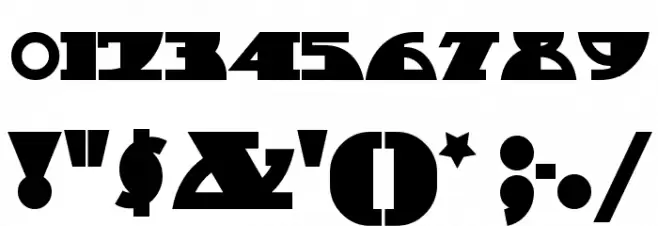 MyGalSwoopyNF フォント その他の文字