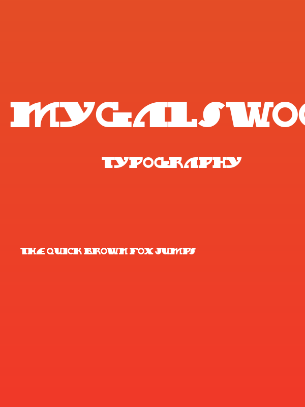 MyGalSwoopyNF Poster