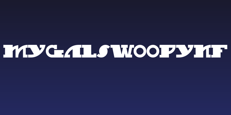 MyGalSwoopyNF Social Header