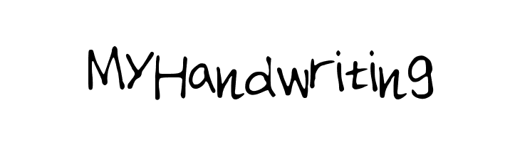 MyHandwriting  لخطوط تنزيل