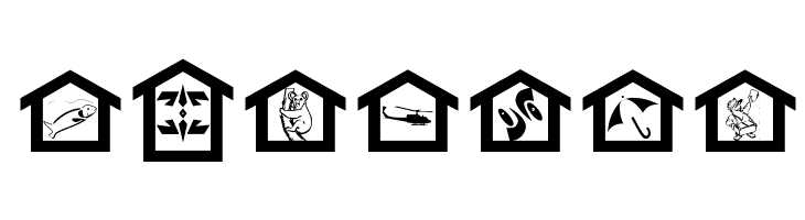 MyHouse  font caratteri gratis