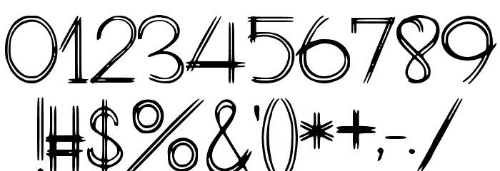MyLekpaGirlfriend Font OTHER CHARS